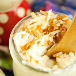 This creamy Coconut Rice Pudding is delicious, sweet and the perfect comfort dessert that will transport you to the islands. Easy to make and Gluten Free.