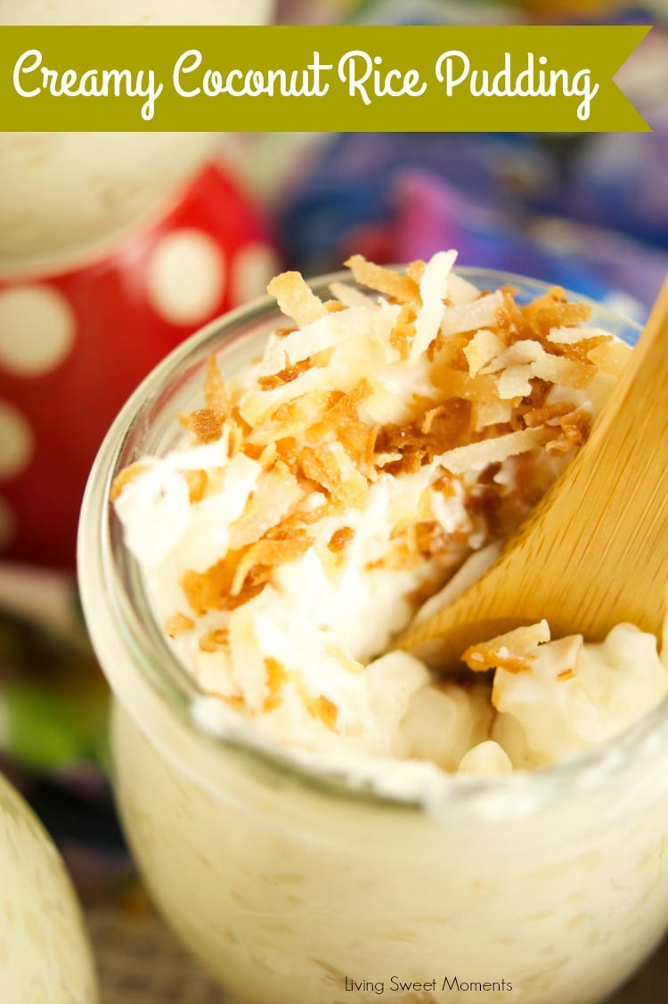 Coconut Rice Pudding - Living Sweet Moments