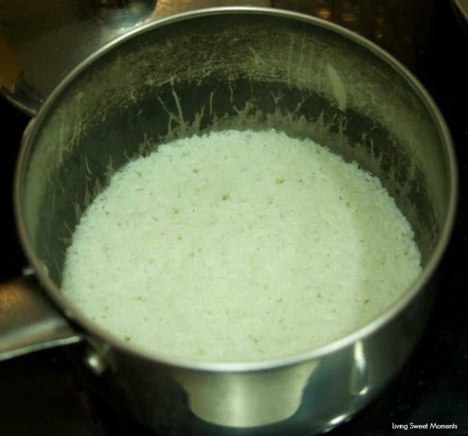 This creamy Coconut Rice Pudding is delicious, sweet and the perfect comfort dessert that will transport you to the islands. Easy to make and Gluten Free.