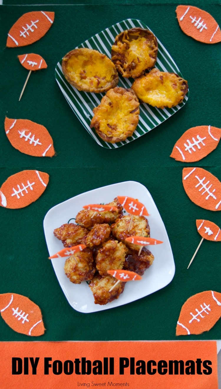 These easy DIY Football Placemats can be easily made by kids and is perfect for parties. It takes few materials to put it together and cost just pennies. 