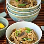 These easy to make delicious Vegetarian Spicy Sesame Noodles are ready in 20 minutes or less and is the perfect quick night dinner recipe for your family.