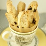 These delectable Italian Cherry Almond Biscotti (Cantucci) are the perfect cookies to dip in wine, coffee and hot cocoa for breakfast, snack or dessert. Yummy!