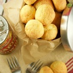 This yummy Latin Cheese Bread (almojabanas) is gluten free and delicious. Perfect to serve as rolls during dinner and as appetizers for a party or brunch. Originally from Colombia.