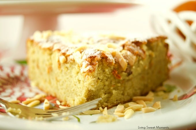 This moist Blood Orange Almond Flourless Cake is delicious and easy to make. The perfect Spring dessert to enjoy with tea and coffee. It's gluten free too. 