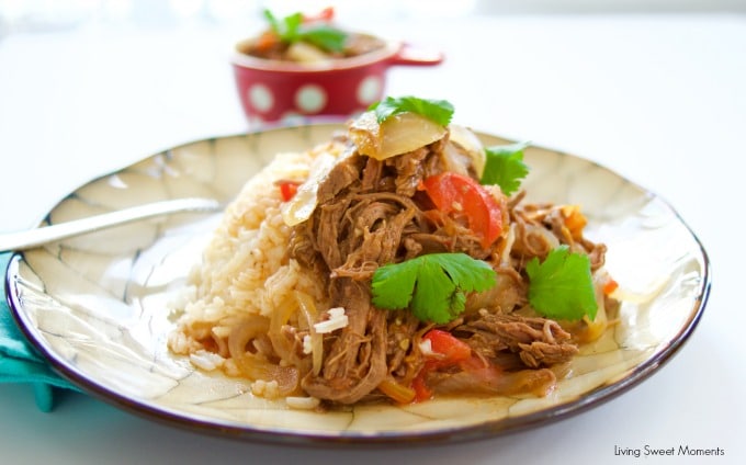 This Venezuelan Shredded Beef (carne mechada) is ready in no time using the Instant Pot pressure cooker. The perfect quick weeknight dinner idea! 