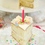 This amazing Birthday Cake Icing Recipe is easy to make and delicious! My favorite go-to vanilla buttercream that pairs perfectly with cakes and cupcakes.