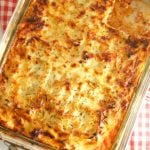 This easy Diabetic Lasagna Recipe is delicious, hearty and healthy. Made with ground turkey and fat-free ricotta. Perfect for an easy weeknight dinner idea.