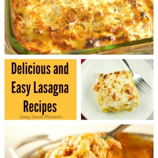 You are going to love all the variations in these Easy Lasagna Recipes