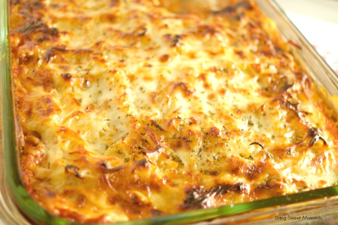 This easy Diabetic Lasagna Recipe is delicious, hearty and healthy. Made with ground turkey and fat-free ricotta. Perfect for an easy weeknight dinner idea.