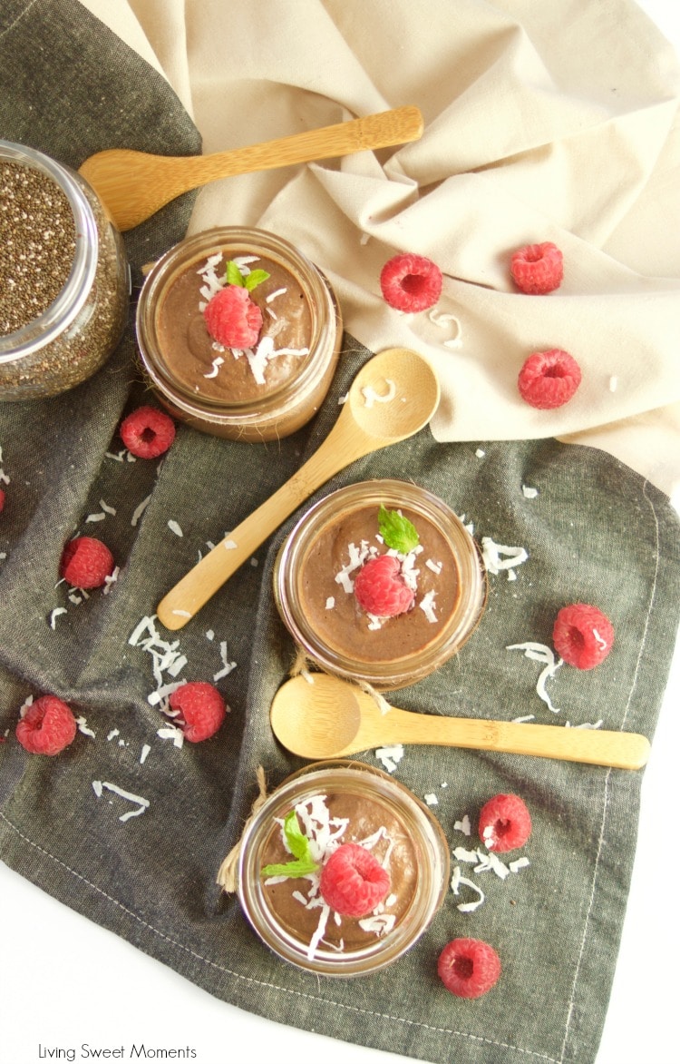 This decadent double Chocolate Chia Pudding recipe cooks overnight in your fridge. It's vegan, GF and so easy to make. Perfect for a quick breakfast idea.