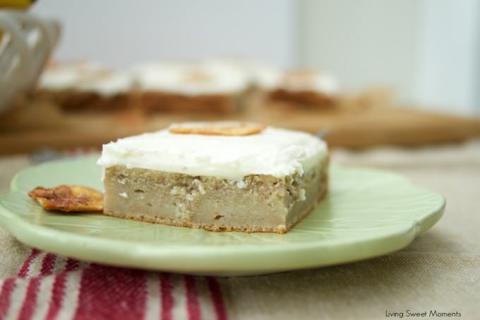 This Simple Banana Cake Recipe is delicious, moist, and easy to make. Served with brown butter frosting on top. Perfect for dessert, breakfast or coffee.