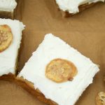 This Simple Banana Cake Recipe is delicious, moist, and easy to make. Served with brown butter frosting on top. Perfect for dessert, breakfast or coffee.