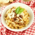 This easy Bolognese Sauce Recipe tastes amazing and is perfect to serve with pasta, lasagna, etc. A truly authentic Italian flavor. Can be frozen too!