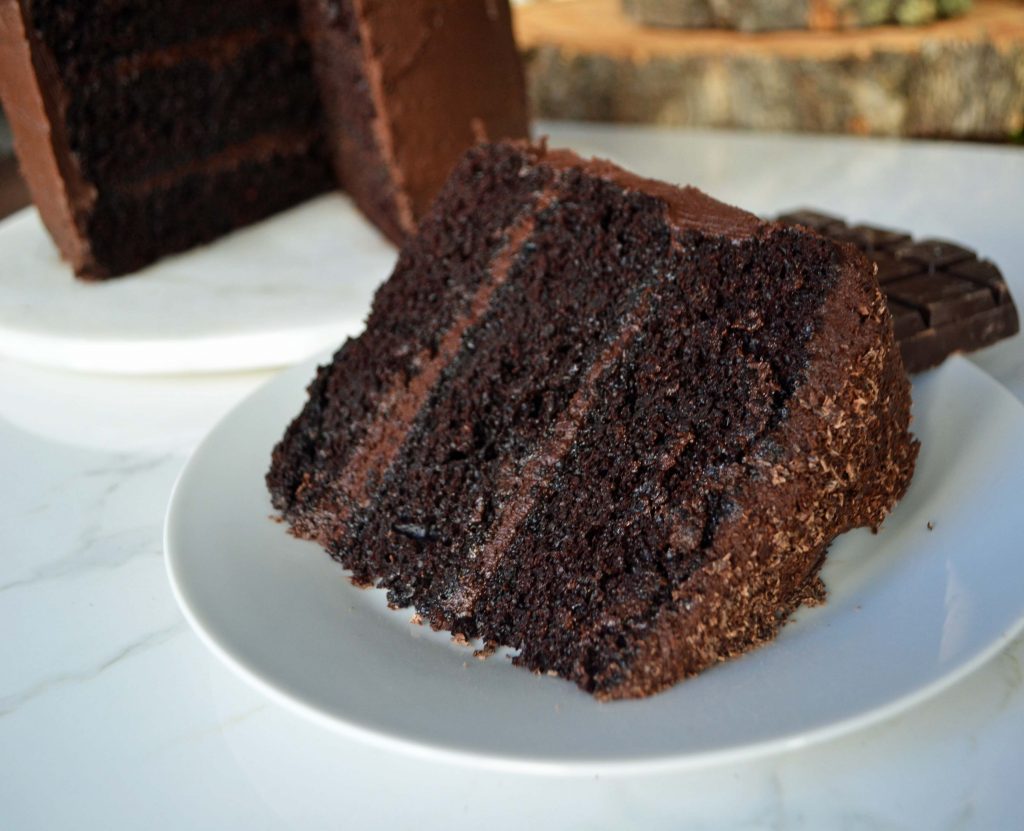 Here's 10 of the most amazing Dark Chocolate Cake Recipes you will ever try. From the cake layers, to the frosting. For a decadent and delicious dessert. 