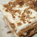 This scrumptious no-bake Chocolate Lasagna Recipe is made from scratch using mascarpone cream and real chocolate. Super easy to make and delish!