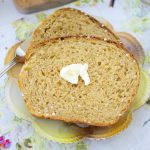 This easy and delicious Irish Oatmeal Bread recipe is made with steel cut oats, yeast, and molasses. Perfect for toast, sandwiches, & everything in between.