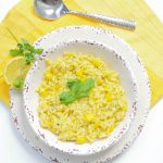 This Spicy Mango Rice recipe is easy to make and delicious. The perfect side dish to any dinner or for entertaining. Made with chili, cilantro, lime & mango