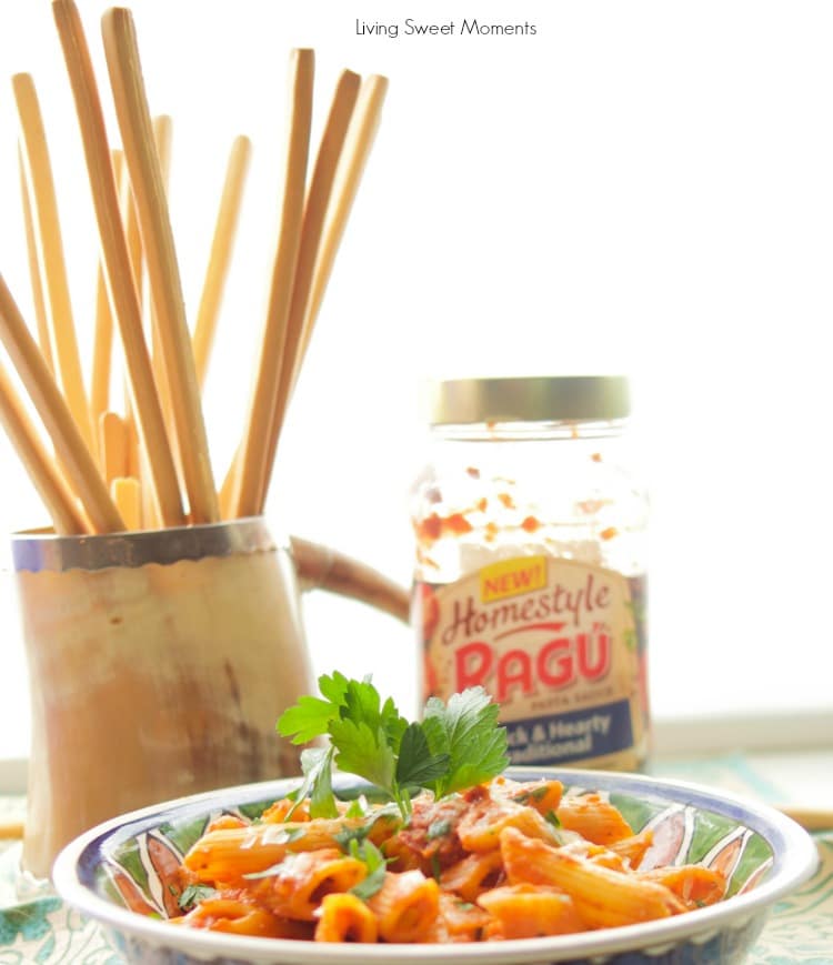 This easy and delicious Penne Alla Vodka recipe is ready in 20 minutes or less and is the perfect quick weeknight dinner idea for the family. Vegetarian too
