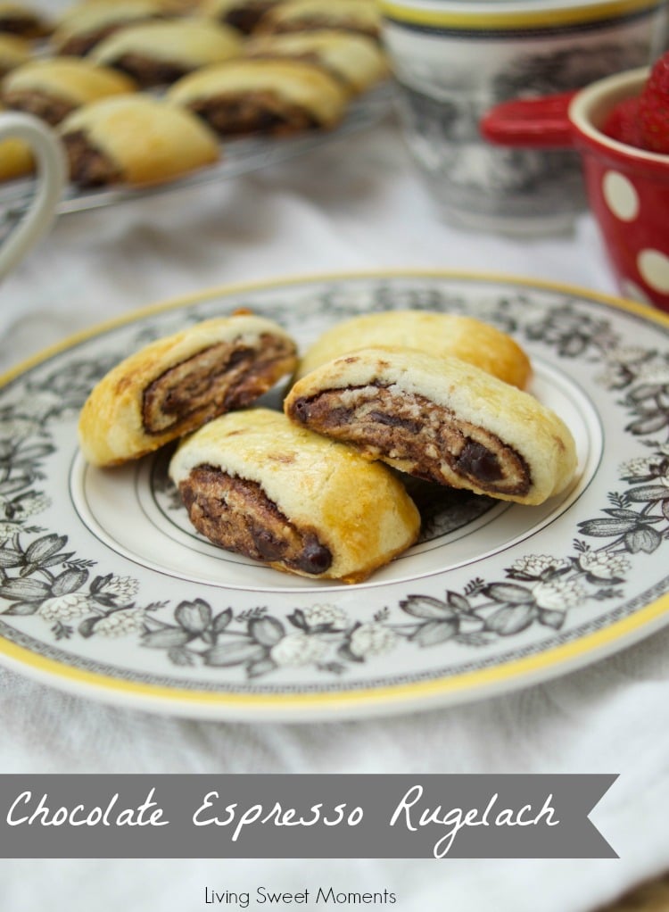 chocolate espresso rugelach