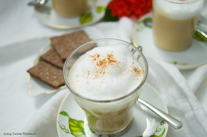 This delicious vanilla latte recipe tastes just like the coffeehouse and is actually made from scratch. Coffee with a splash of vanilla syrup & frothy milk.