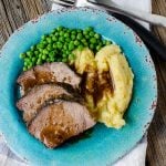 This tender slow cooker Mississippi Roast recipe only requires 4 ingredients to achieve perfection. Perfect for Sunday Supper, holidays and more.