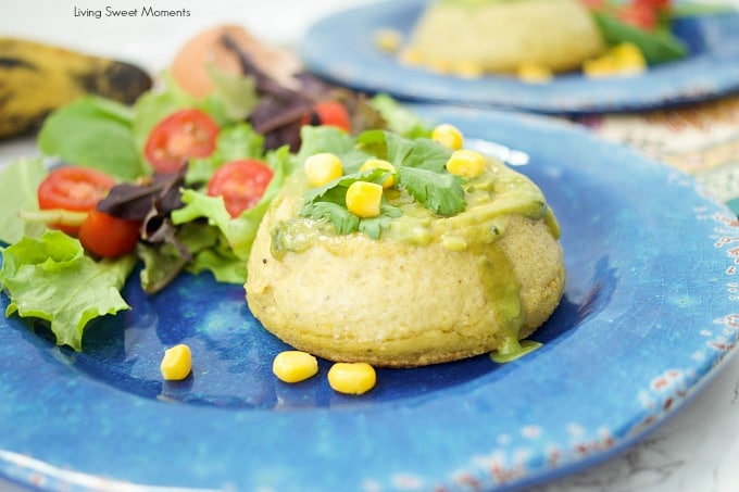 This creamy plantain corn sformato recipe (Italian custard), is the perfect vegetarian entree or appetizer recipe for any occasion. 