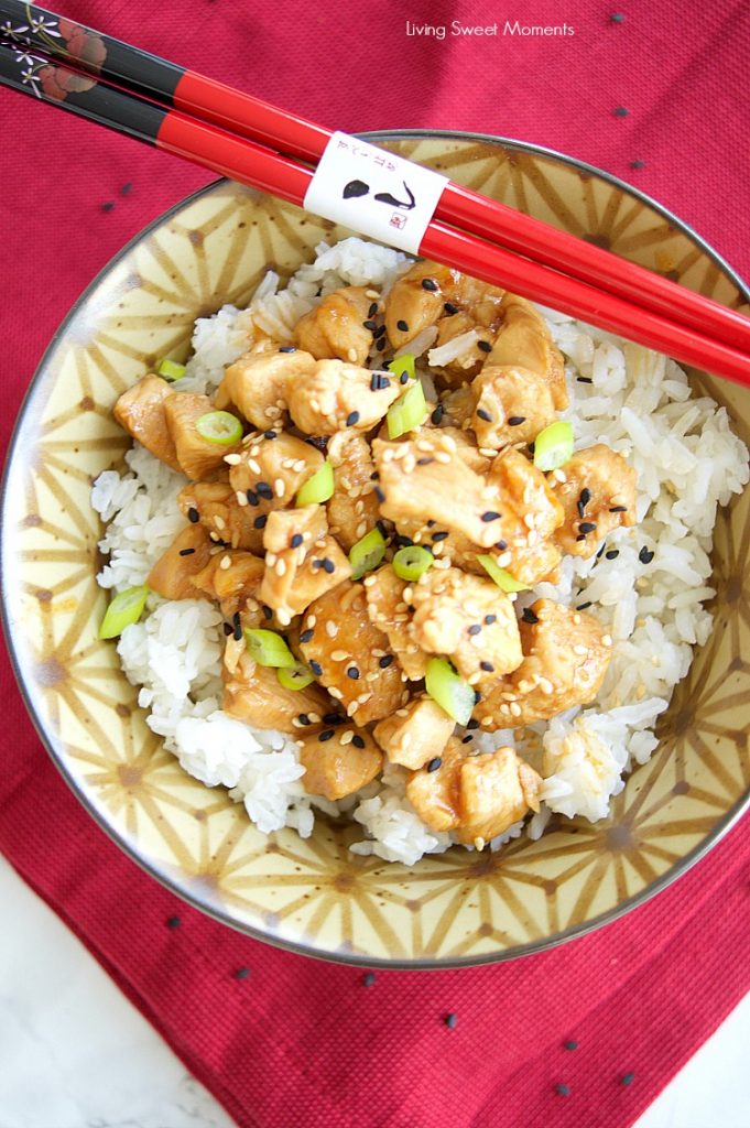Asian Sesame Instant Pot Chicken - Living Sweet Moments