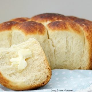 These buttery Slow Cooker Dinner Rolls do not require proofing and are sweet, soft and delicious. Perfect to serve with dinner or with jam at breakfast.