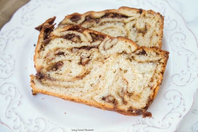 This moist butterscotch Chocolate Babka recipe is soft, delicious, and has a crunchy addition of pecans. Enjoy this babka for breakfast, brunch or dessert.
