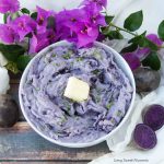 These beautiful blue mashed potatoes feature amazing color with the same texture and taste you enjoy in your favorite potatoes. A cool & unique side dish