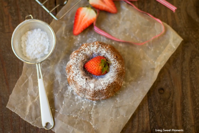 This delicious moist Mini Pumpkin Bundt Cake Recipe is the perfect elegant dessert for your Thanksgiving dinner or any other fall party. No frosting needed! 