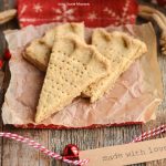 These crumbly Holiday Spiced Shortbread Cookies are super delicious and easy to make. Cut into wedges, they are perfect for dessert or to dip in your coffee