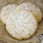 These incredible Brown Butter Meltaway Cookies have only 6 ingredients with no mixer needed! The best easy Christmas cookie recipe you will try!