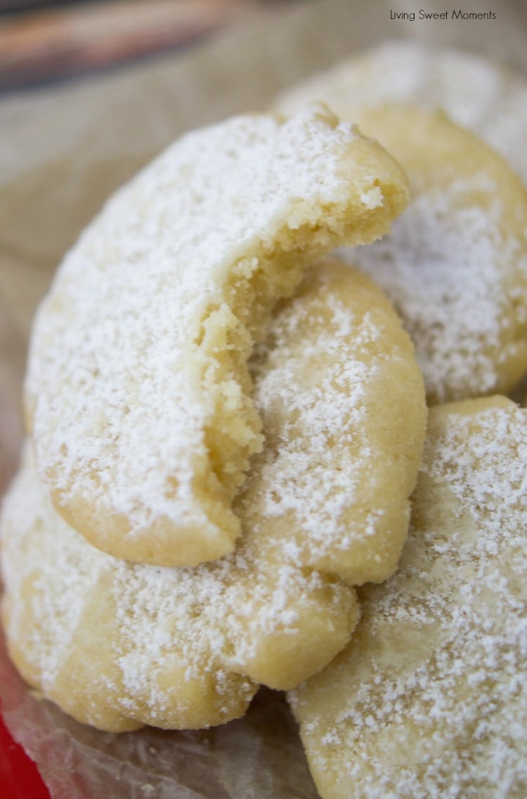 These incredible Brown Butter Meltaway Cookies have only 6 ingredients with no mixer needed! The best easy Christmas cookie recipe you will try!