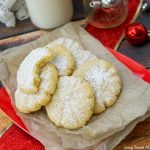 These incredible Brown Butter Meltaway Cookies have only 6 ingredients with no mixer needed! The best easy Christmas cookie recipe you will try!