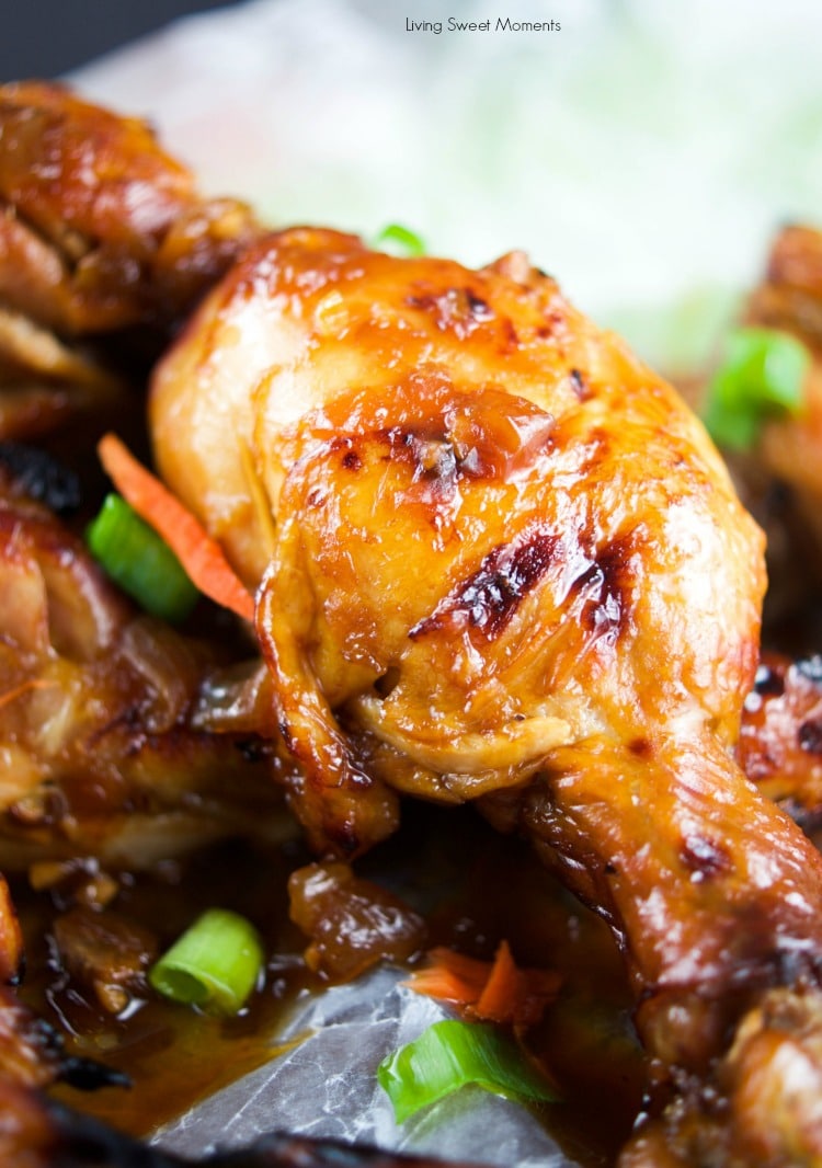 This instant pot Asian recipe for ginger garlic drumsticks is out of this world! Enjoy tender chicken in a sweet and sour sauce that's ready in no time.