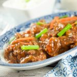 Gotta love instant pot Asian recipes! This instant pot Mongolian beef is made with flank steak & is ready in 20 minutes. Perfect for a quick weeknight meal