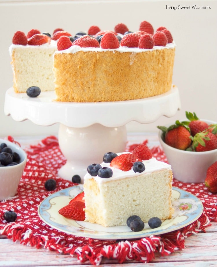 Incredibly Delicious Sugar Free Angel Food Cake - Living ...