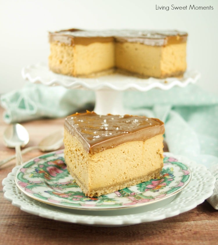 This irresistible Instant Pot Dulce de Leche Cheesecake recipe is creamy, delicious, sweet, and so easy to make! The perfect pressure cooker dessert for all