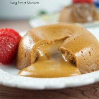 This ooey gooey Instant Pot Dulce de Leche Lava Cake recipe only requires 3 ingredients and is made in the pressure cooker in no time. An easy quick dessert