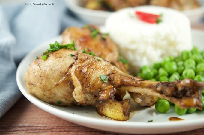 These succulent Instant Pot Honey Balsamic Drumsticks require only 5 ingredients and are ready in 20 minutes or less, for an easy quick weeknight dinner