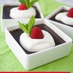 This decadent Sugar Free Chocolate Pudding recipe is made from scratch and is perfect as a weeknight dessert. It's low calorie, gluten free and delish!