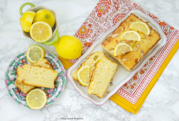 This moist and delicious light Lemon Loaf recipe has only 136 calories per slice and is diabetic friendly. Perfect for a reduced sugar dessert or brunch. 