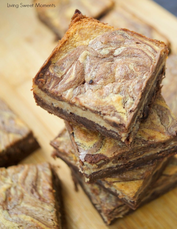 This soft and fudgy Peanut Butter Cheesecake Brownies recipe is super easy to make and perfect for dessert or snack. Enjoy 3 layers of chocolate goodness.