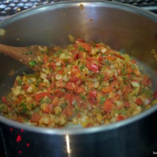 Succulent Spanish Shrimp With Yellow Rice - Living Sweet Moments