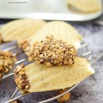 This melt in your mouth hazelnut Madeleines recipe is made with brown butter and ground hazelnuts for an amazing taste. The perfect delicate French cookie.