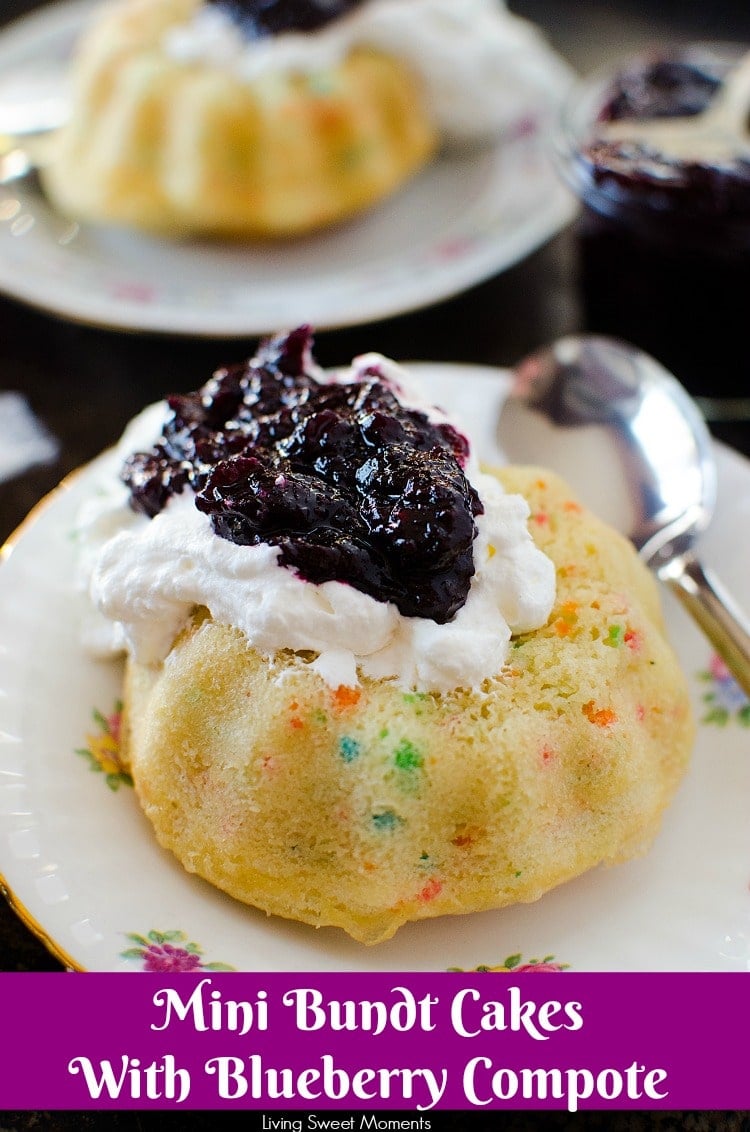 Sweet Corn Cake with Blueberry Compote  Betsylife