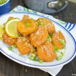 This delicious quick Crispy Orange Chicken recipe uses Chicken Nuggets and is ready on your table in 15 minutes or less. For an easy weeknight dinner idea