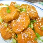 This delicious quick Crispy Orange Chicken recipe uses Chicken Nuggets and is ready on your table in 15 minutes or less. For an easy weeknight dinner idea