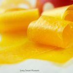 This amazing Mango Fruit Roll Ups recipe requires only 1 ingredient and is the perfect kid friendly healthy snack for the lunchbox. Vegan and Gluten Free.